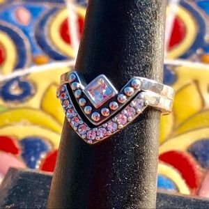 Silpada “All Angles” Stack Rings